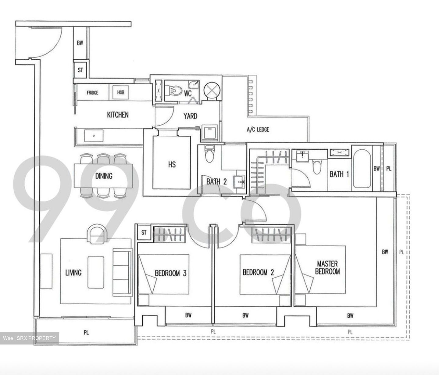 One Devonshire (D9), Condominium For Sale 97056031